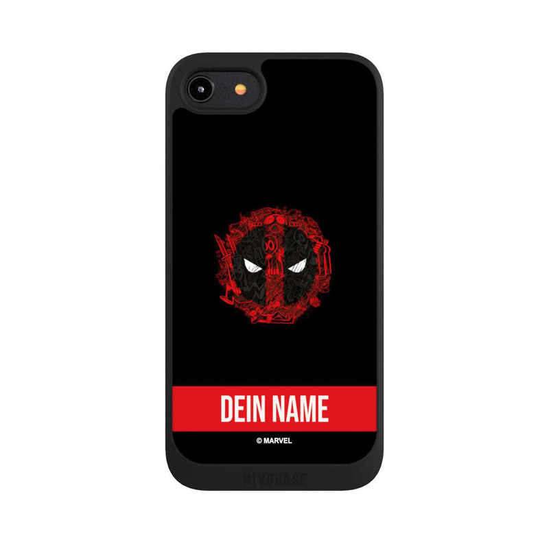 iPhone 8 NIVOpure Deadpool Logo customisable