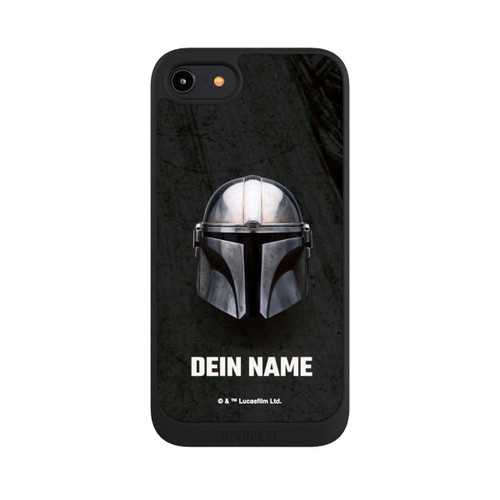 Apple iPhone 8 NIVOpure Star Wars Mandalorian Black Helmet customisable