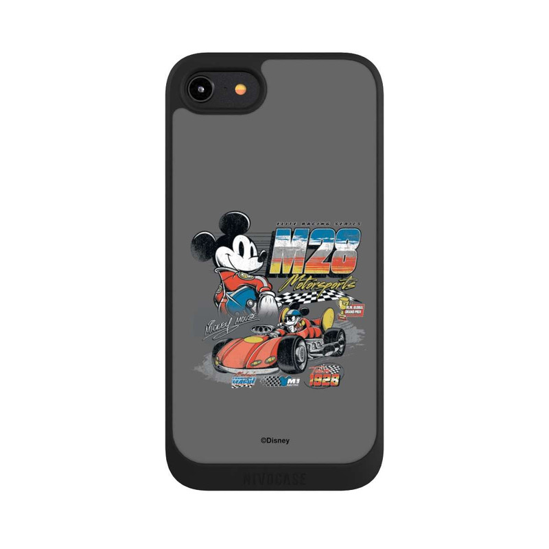 iPhone 8 NIVOpure Micky Maus Rennfahrer Auto M28