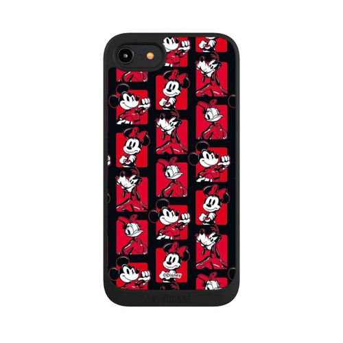 Apple iPhone 8 NIVOpure Micky Maus Rally Pattern Red