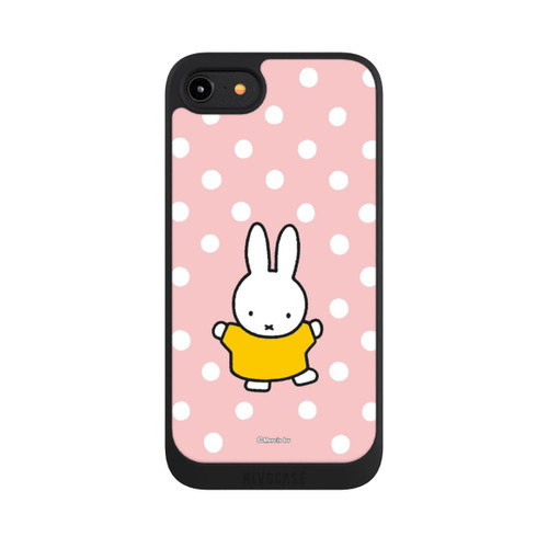 Apple iPhone 8 NIVOpure Miffy White Dots on Pink
