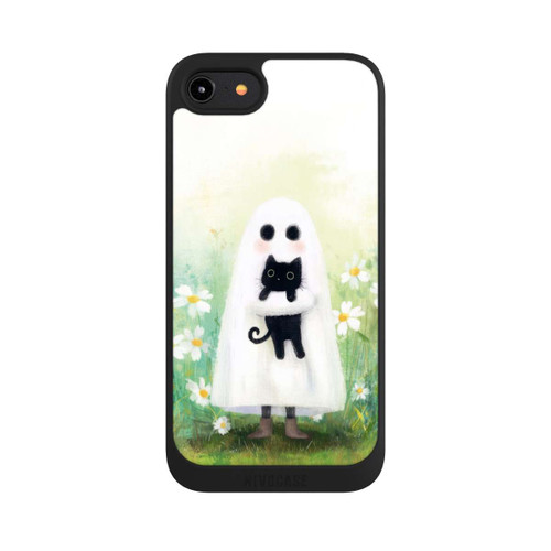 Apple iPhone 8 NIVOpure Geist und Katze Halloween mit KI