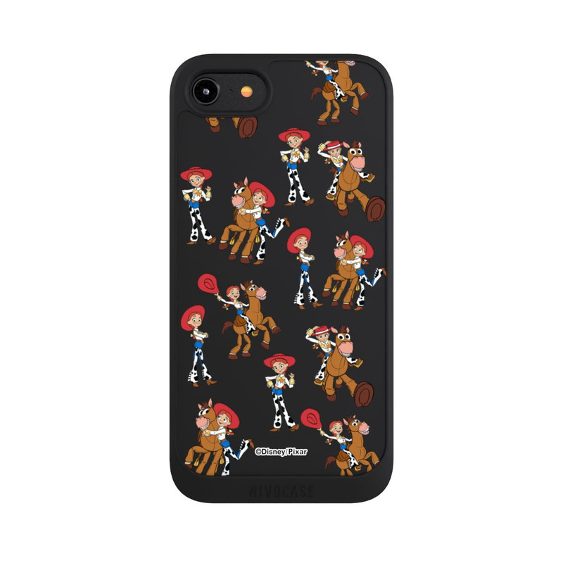 iPhone 8 NIVOpure Toy Story 5 Jessie Cowboy Pattern Transparent