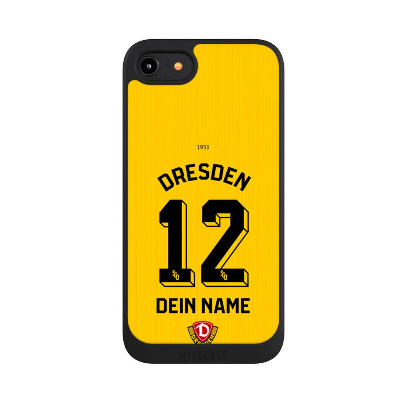iPhone 8 NIVOpure Dynamo Dresden Trikot Personalisierbar 26-27