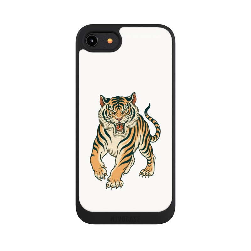 iPhone 8 NIVOpure Wütender Tiger mit KI