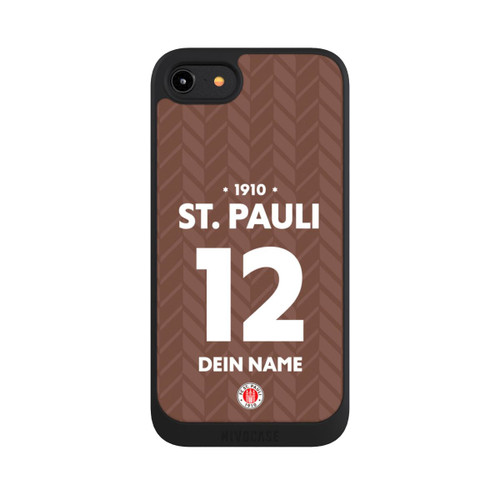 Apple iPhone 8 NIVOpure FC St. Pauli Trikot Personalisierbar 26-27