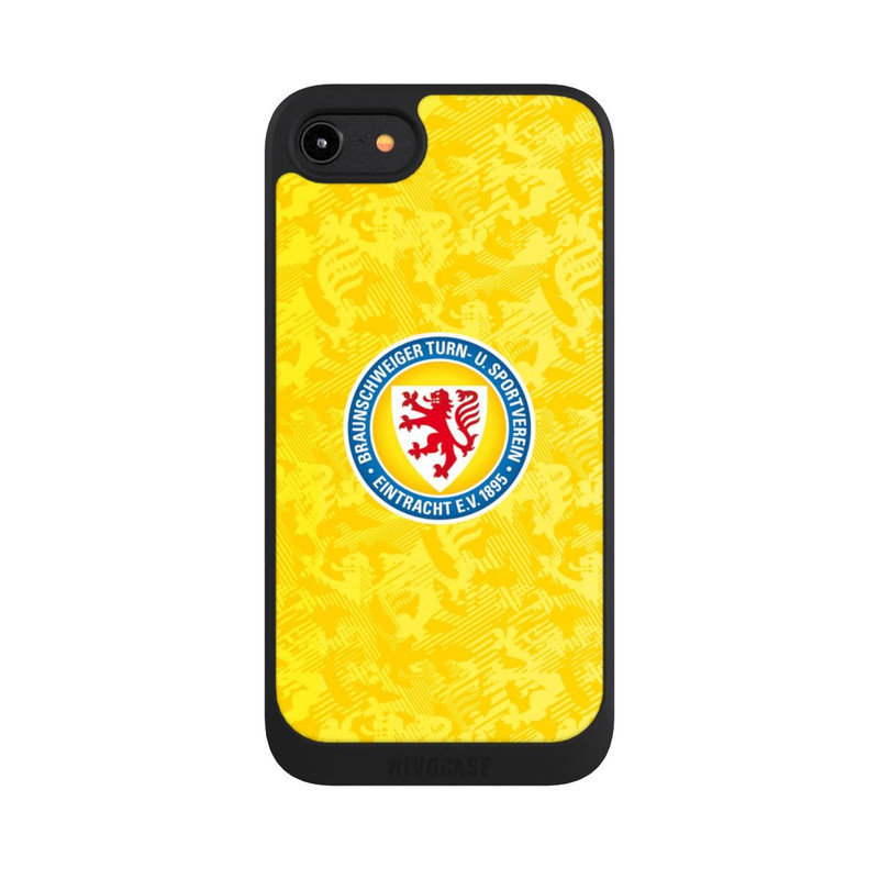 iPhone 8 NIVOpure Eintracht Braunschweig Motif Lions Jaune