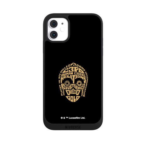 Apple iPhone 11 NIVOpure C3PO Typo Grafisch