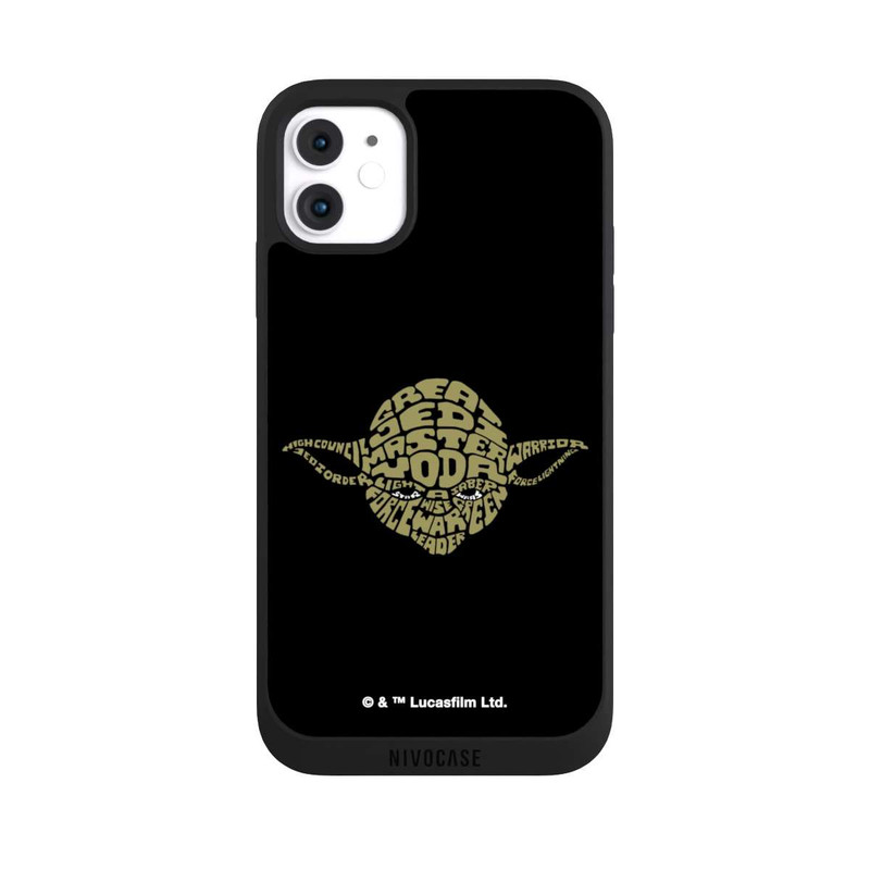 iPhone 11 NIVOpure Yoda Typo Graphique