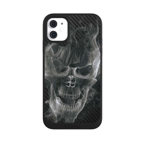 Apple iPhone 11 NIVOpure rauchender Totenkopf Carbon