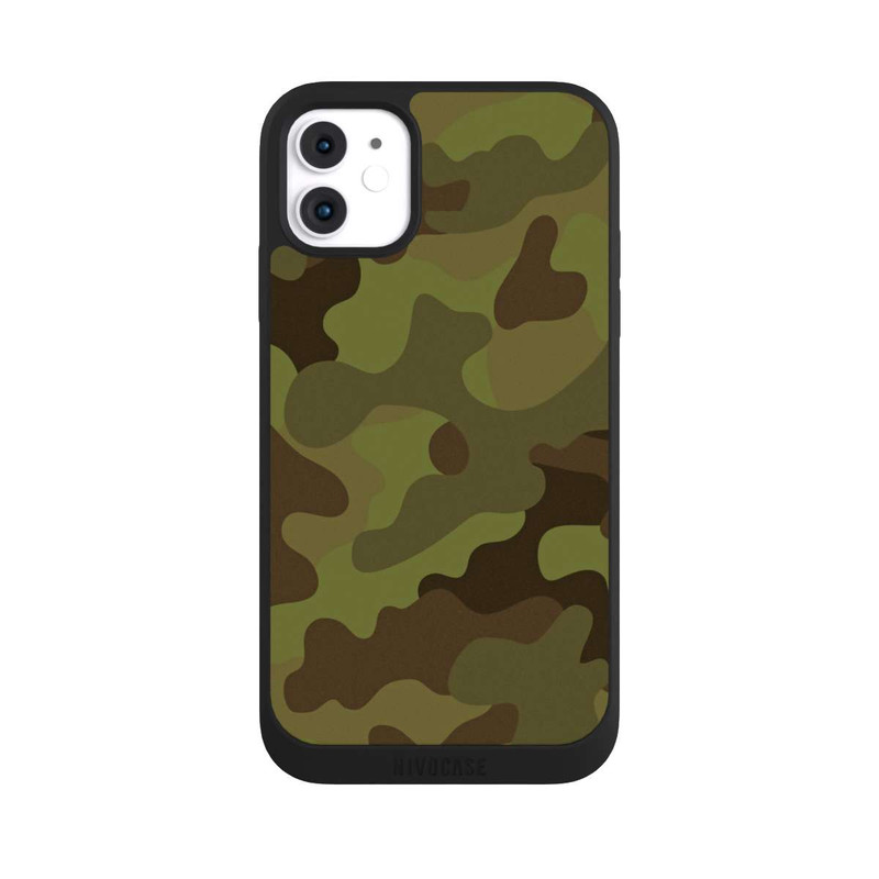 iPhone 11 NIVOpure Denim militaire Camo