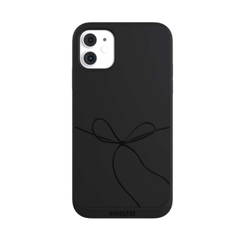 Apple iPhone 11 NIVOpure Schleifchen Schwarz ohne Hintergrund