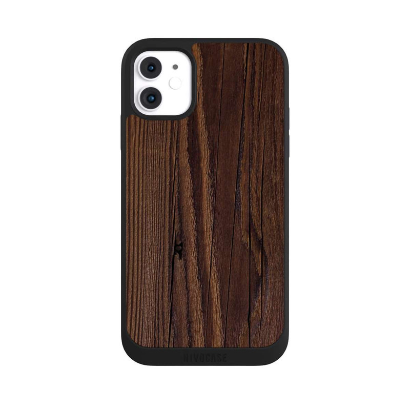 iPhone 11 NIVOpure Maserung Holzlook