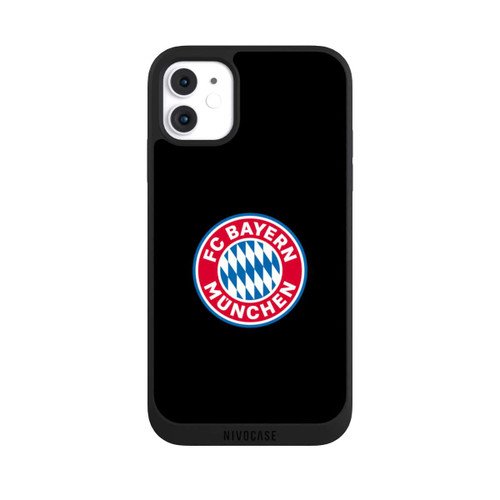 Apple iPhone 11 NIVOpure FCB Logo auf Schwarz