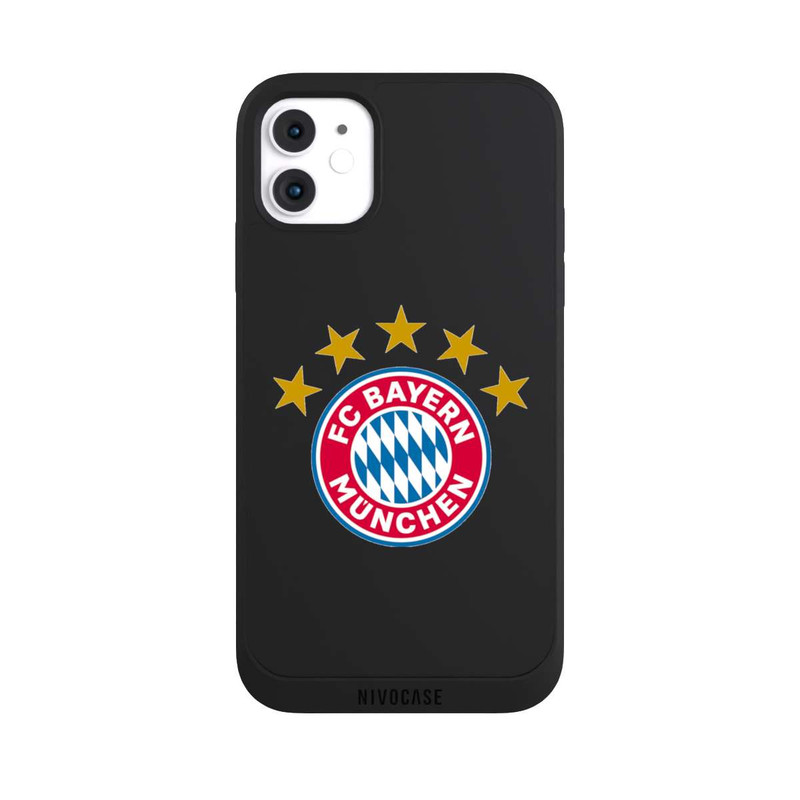 iPhone 11 NIVOpure FCB Logo mit Sterne - ohne Hintergrund