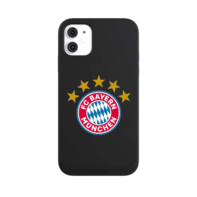 iPhone 11 NIVOpure FCB Logo with stars - transparent