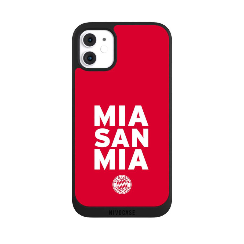 iPhone 11 NIVOpure Mia San Mia FCB Rot