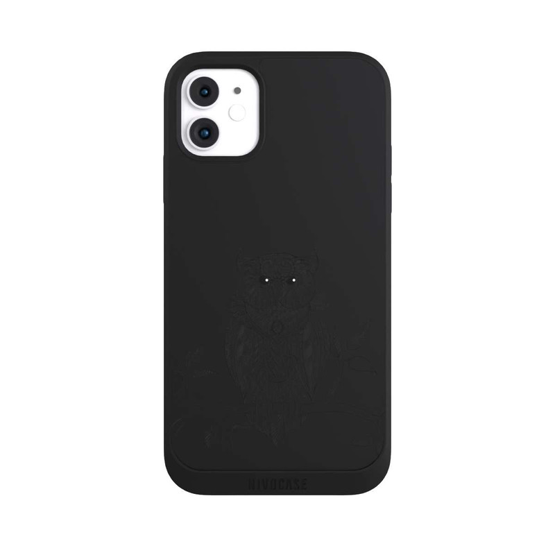 iPhone 11 NIVOpure Eule Mandala ohne Hintergrund