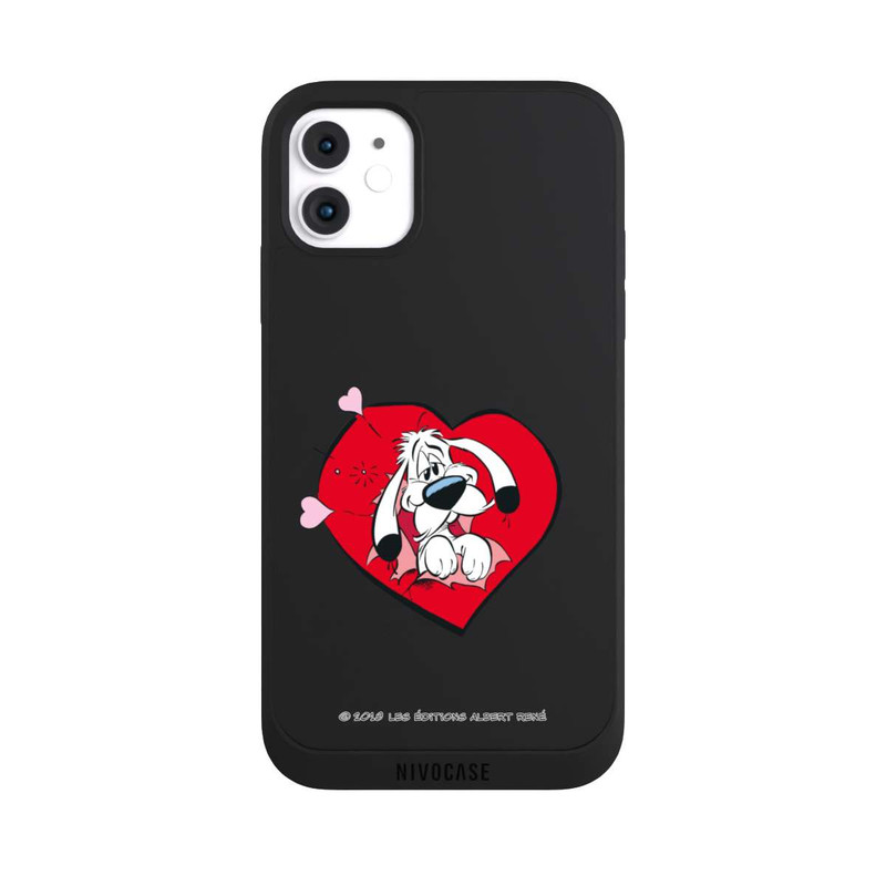 iPhone 11 NIVOpure Idéfix Amoureux Transparent