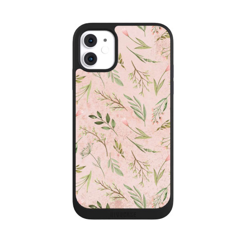 Apple iPhone 11 NIVOpure Floral Marble Pink