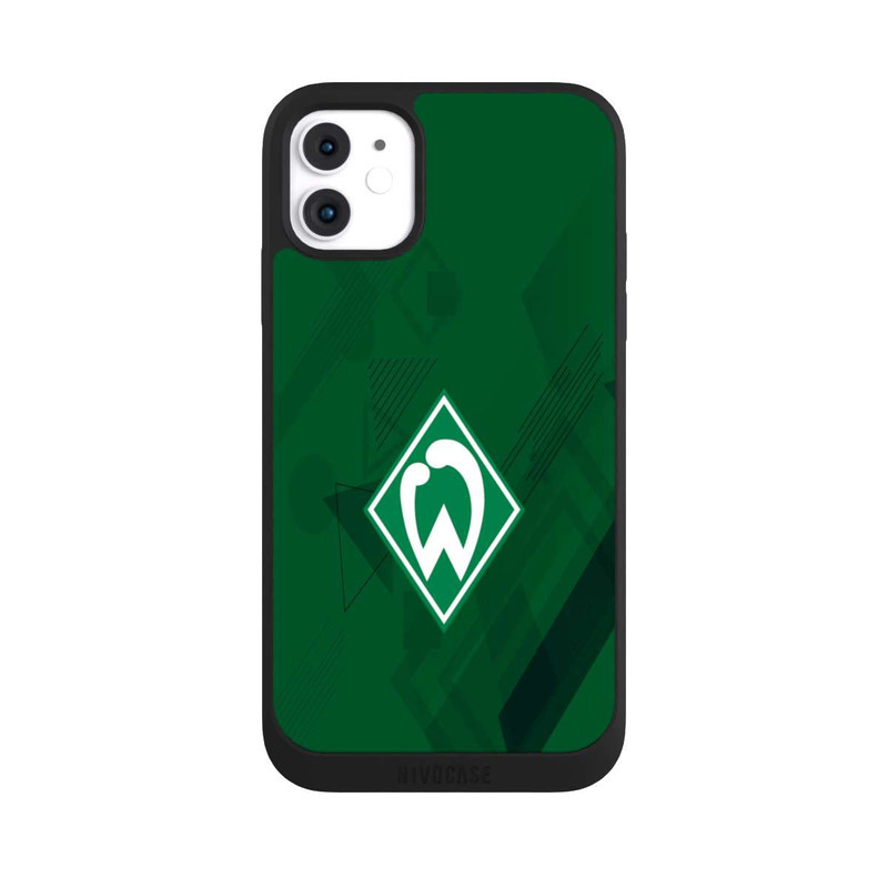 iPhone 11 NIVOpure Grüne Grafikelemente - Werder Bremen