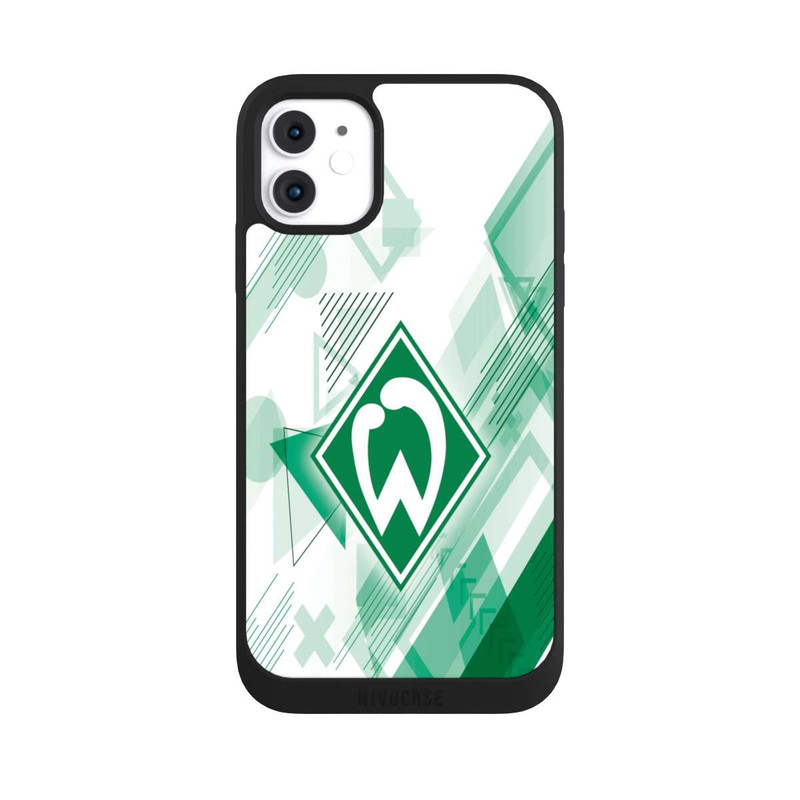 iPhone 11 NIVOpure Weiße Grafikelemente - Werder Bremen