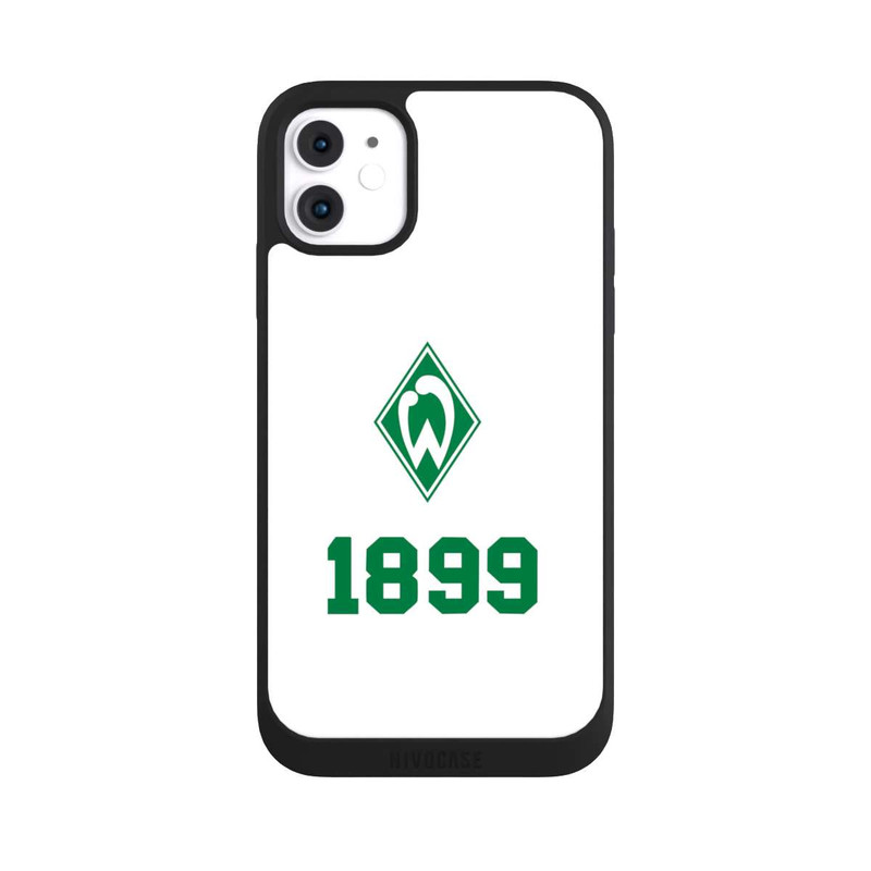 iPhone 11 NIVOpure 1899 Grün-Weiß Lebenslang Weiss - Werder Bremen