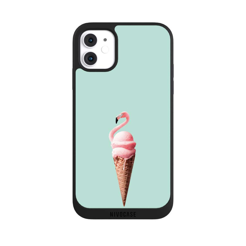 iPhone 11 NIVOpure Flamingo ice cream
