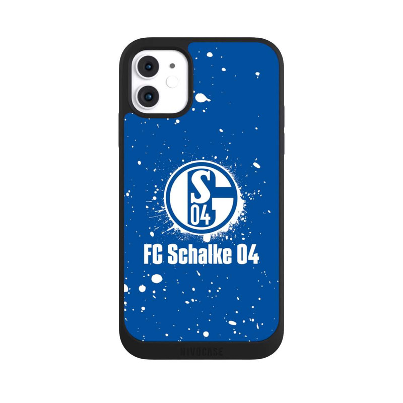 iPhone 11 NIVOpure Schalke 04 - Spraylogo