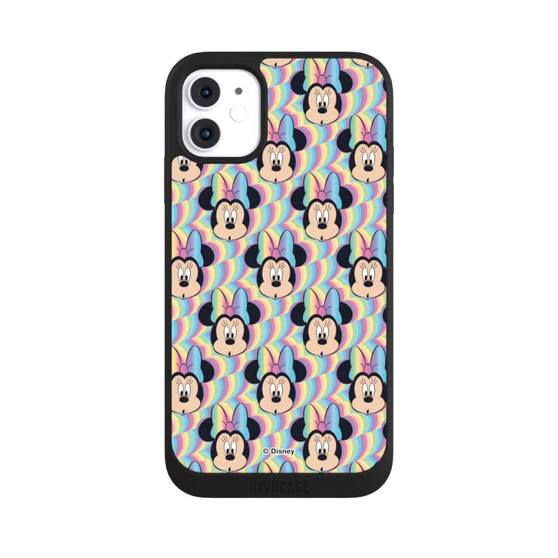 iPhone 11 NIVOpure Minnie Rainbow Faces