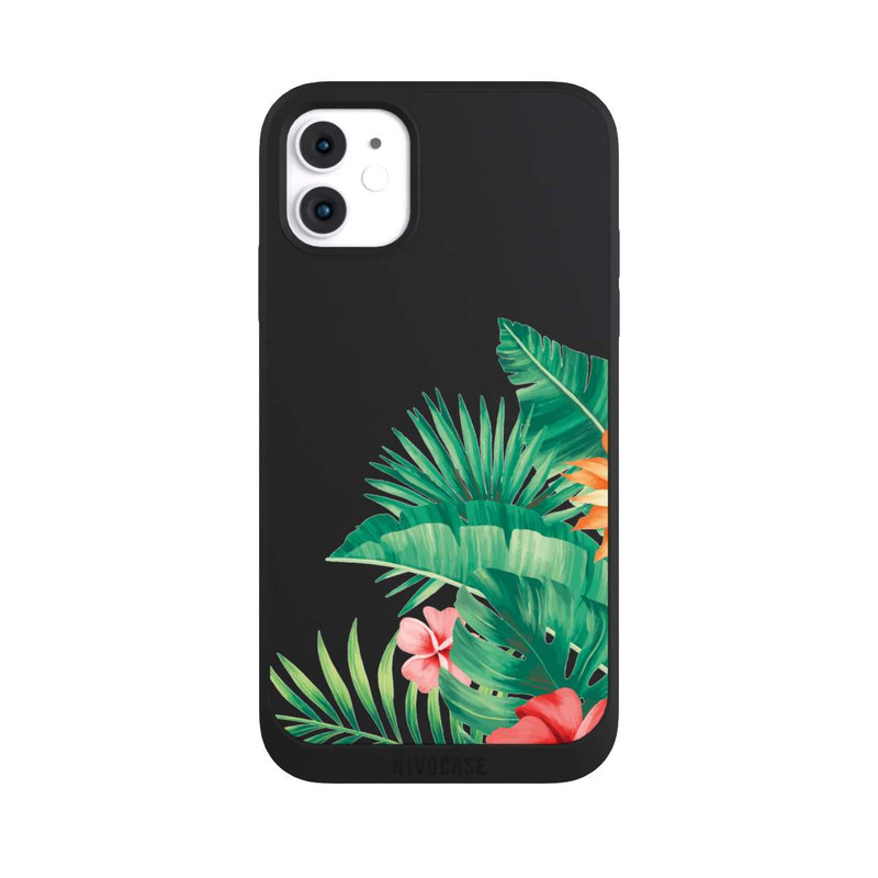 iPhone 11 NIVOpure Fleurs tropicales sans fond