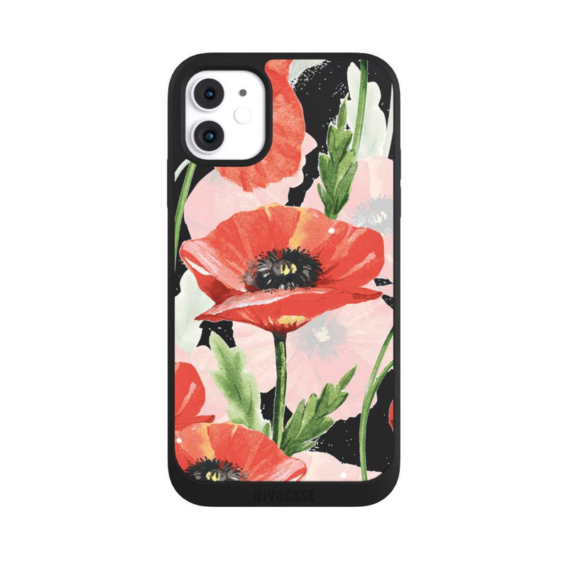 iPhone 11 NIVOpure Üppige Mohnblüten Wiese