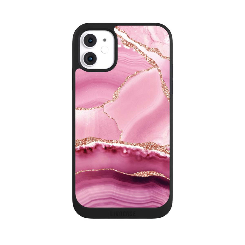iPhone 11 NIVOpure Meerjungfrauen Pink Marmor