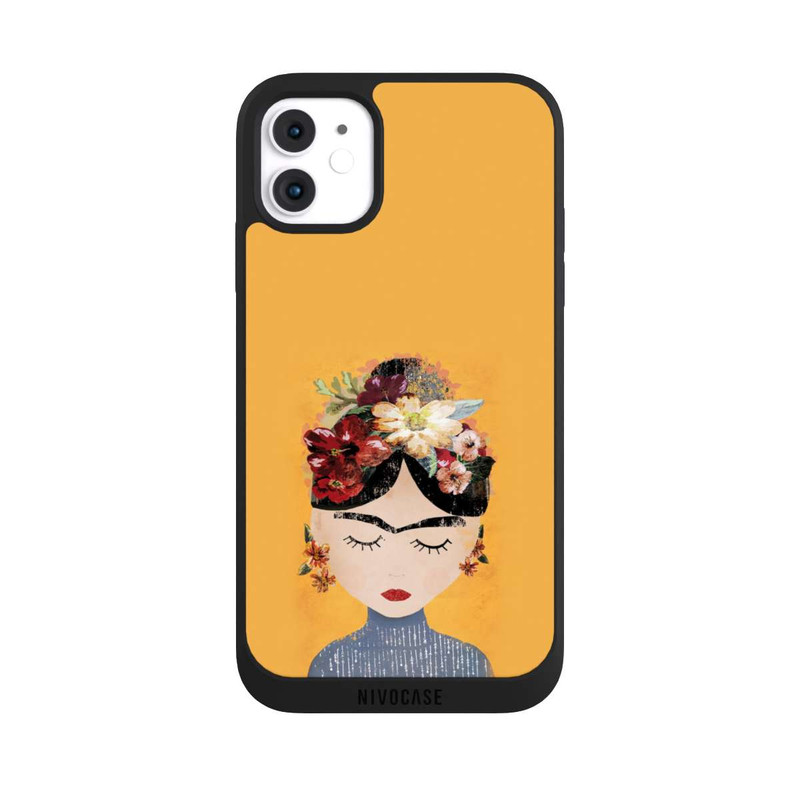 iPhone 11 NIVOpure Art Girl Eyebrowes Yellow