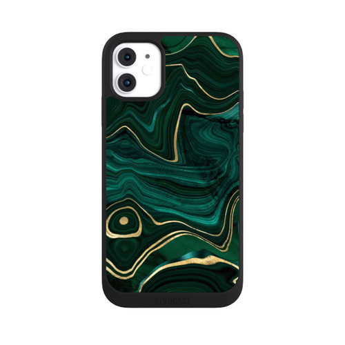 Apple iPhone 11 NIVOpure Malachite gold print