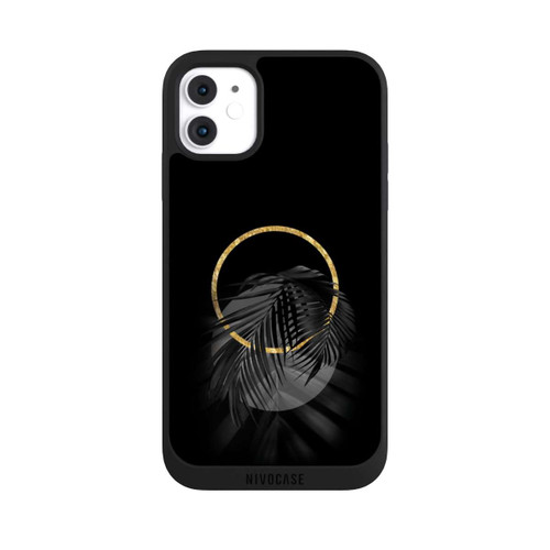 Apple iPhone 11 NIVOpure Black Tropical Leaf