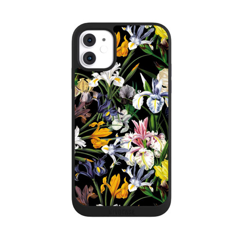 Apple iPhone 11 NIVOpure Dunkle Wildblumentapete