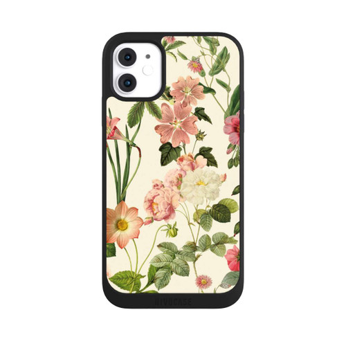Apple iPhone 11 NIVOpure Fleurs sauvages sur jaune clair