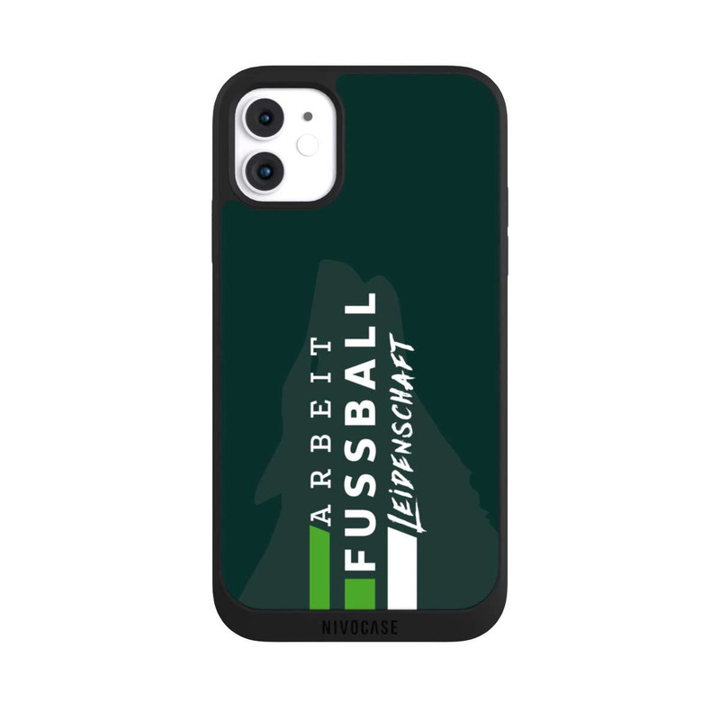 iPhone 11 NIVOpure Arbeit-Fussball-Leidenschaft - Wolf