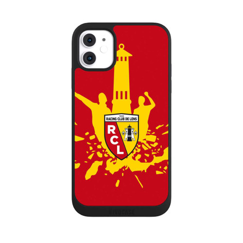 Apple iPhone 11 NIVOpure RC Lens Tour jaune sur rouge
