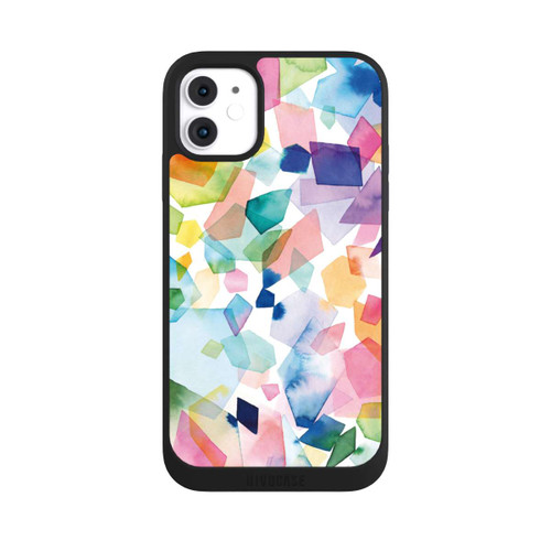 Apple iPhone 11 NIVOpure Colorful Watercolor Gems Diamonds