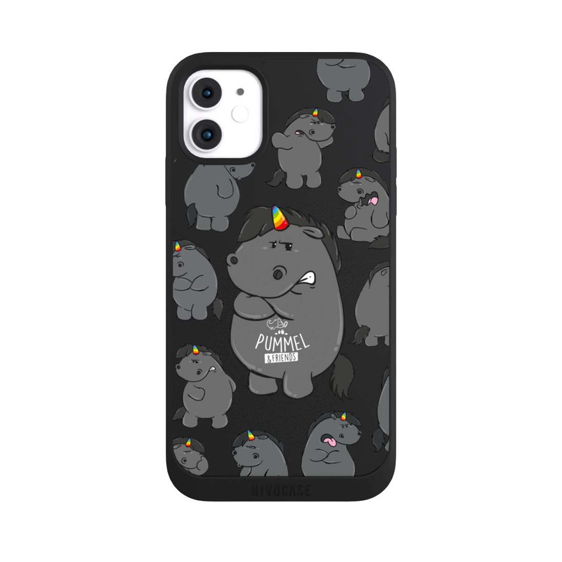 iPhone 11 NIVOpure Grummel Allover Transparent