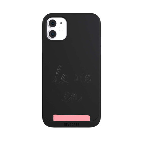Apple iPhone 11 NIVOpure La vie en Rosa Transparent