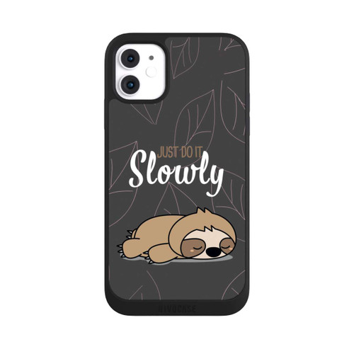 Apple iPhone 11 NIVOpure Just Do It Slowly Sloth Grey
