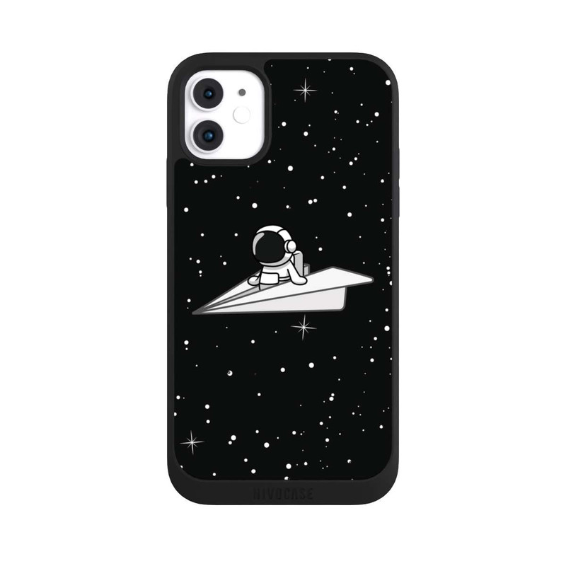 iPhone 11 NIVOpure Astronaut Paper Plane Comic
