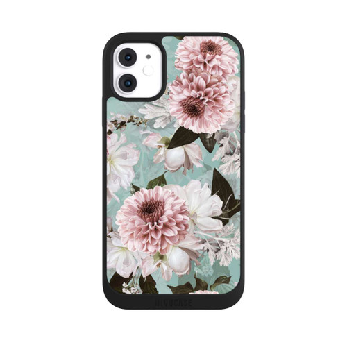 Apple iPhone 11 NIVOpure Flower Wallpaper Baroque Blue