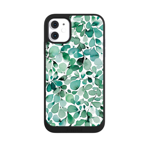 Apple iPhone 11 NIVOpure Aquarellmuster Blätter