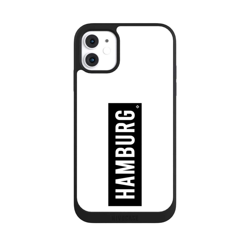 iPhone 11 NIVOpure HSV Hamburg Schwarz Weiss