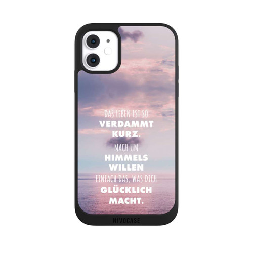 Apple iPhone 11 NIVOpure Das Leben Ist So Verdammt Kurz