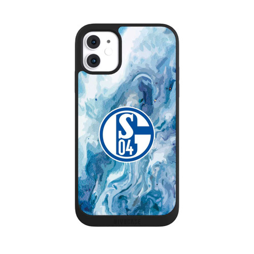 Apple iPhone 11 NIVOpure Schalke 04 Flüssig Blau